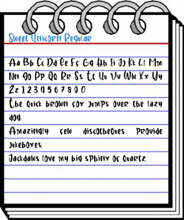 Sweet Unicorn Regular Font