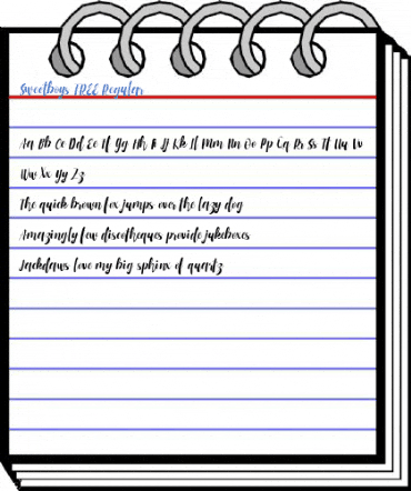 Sweetboys FREE Regular Font