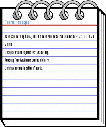 TallGrass Cond Regular Font