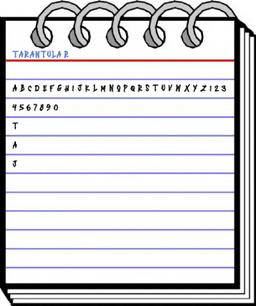 TARANTULA Regular Font