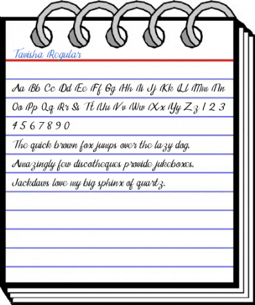 Tavisha Regular Font