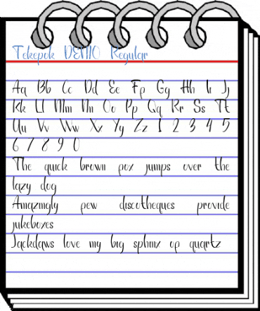 Tekepok DEMO Regular Font
