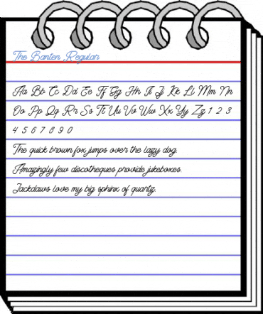 The Banten Regular Font