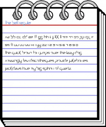 The Belt Regular Font