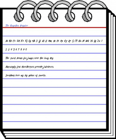 The Bugatten Regular Font