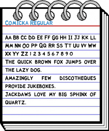 Comicka Regular Font