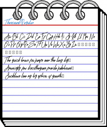 Thescound Regular Font
