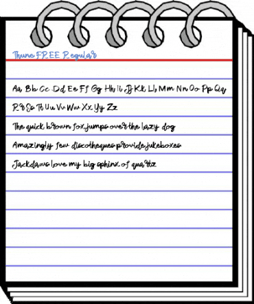 Thune FREE Regular Font