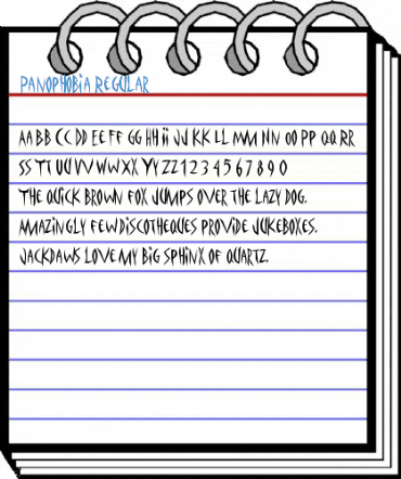 Panophobia Regular Font