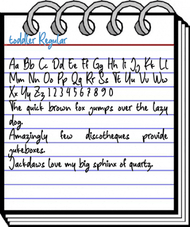 toddler Regular Font
