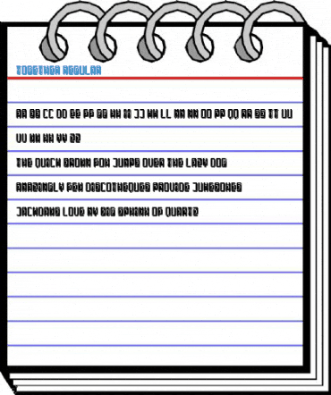Together Regular Font
