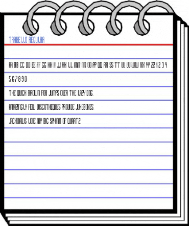 Trabello Regular Font