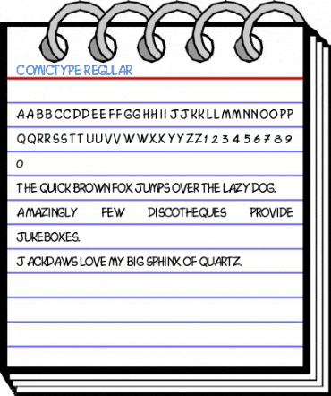 ComicType Regular Font
