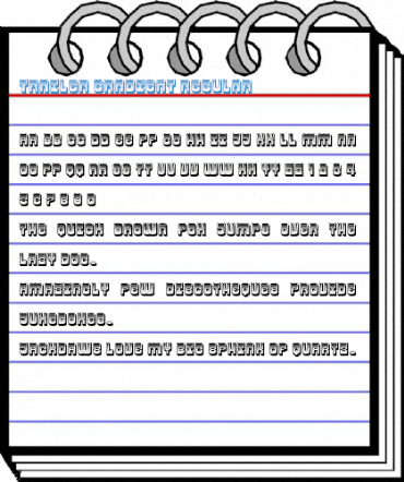 Trailer Gradient Regular Font