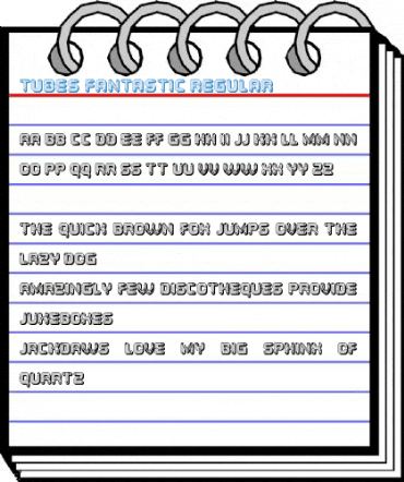 Tubes Fantastic Regular Font