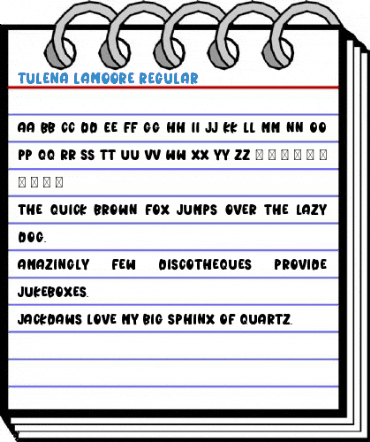 Tulena Lamoore Regular Font