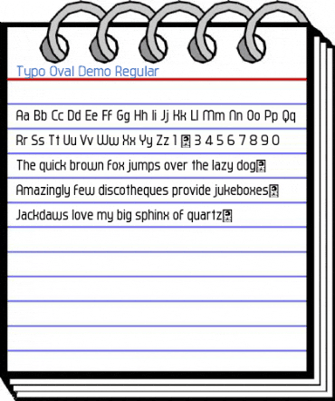 Typo Oval Demo Regular Font