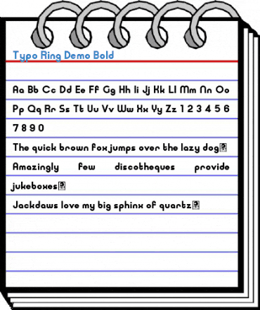 Typo Ring Demo Bold Font