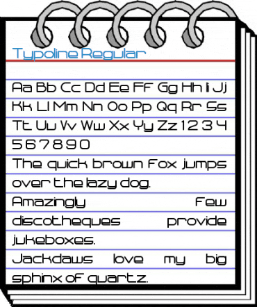Typoline Regular Font