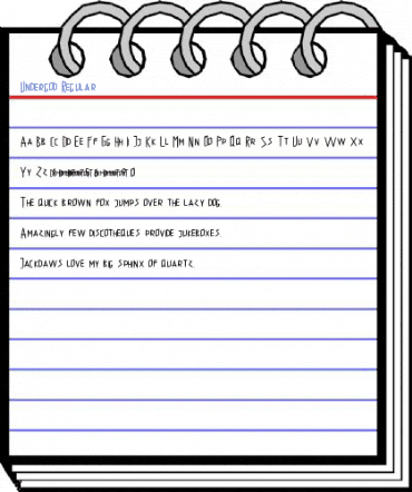 Undergod Regular Font