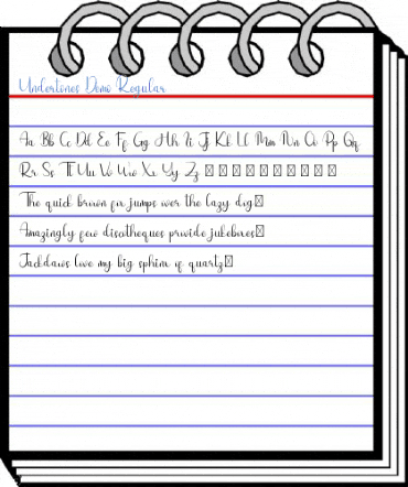Undertones Demo Regular Font