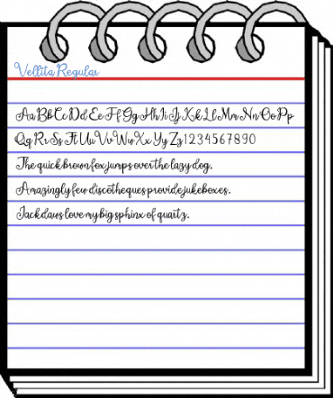 Vellita Regular Font