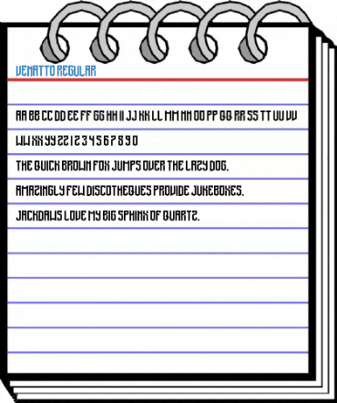 Venatto Regular Font