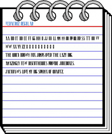 Veracruz Regular Font