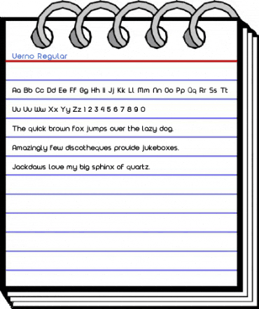 Verno Regular Font