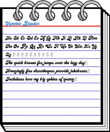 Vignettic Regular Font