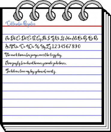 Villosofia Regular Font
