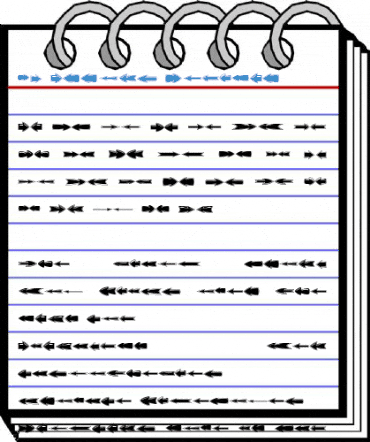 VN Arrows Regular Font