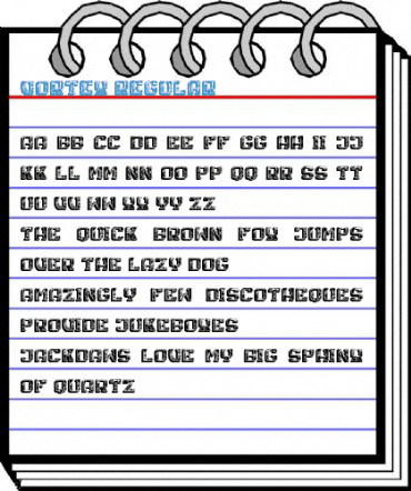 Vortex Regular Font