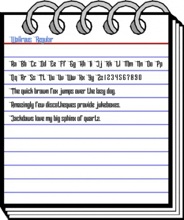 Wallrous Regular Font