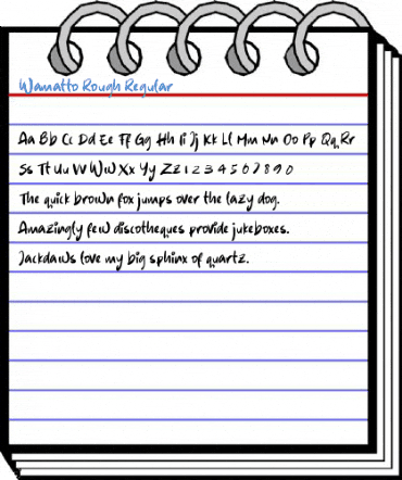 Wamatto Rough Regular Font