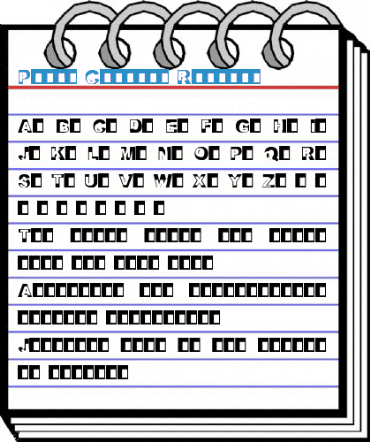 Paper Cutouts Regular Font