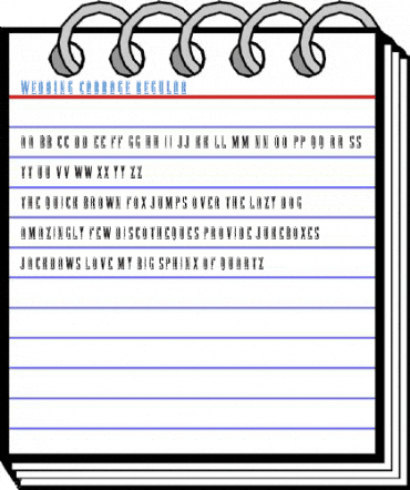 Wedding Cabbage Regular Font