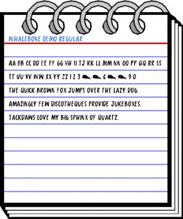Whalebone DEMO Regular Font
