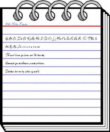 White Mellow Regular Font