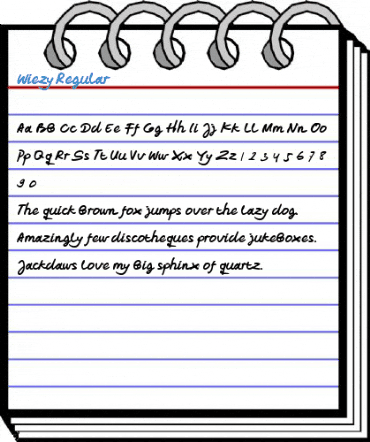 Wiezy Regular Font