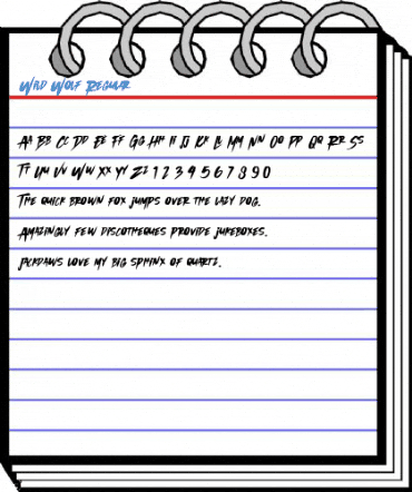 Wild Wolf Regular Font