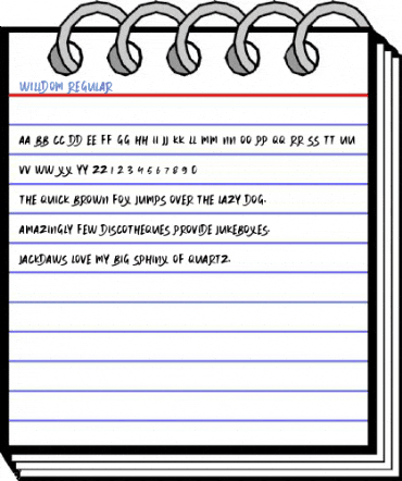 WILLDOM Regular Font