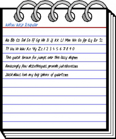 Willow Wisp Regular Font