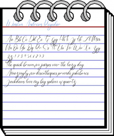 Winston Andrews Regular Font