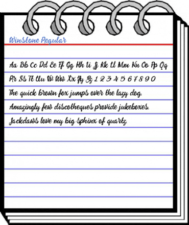 Winstone Regular Font
