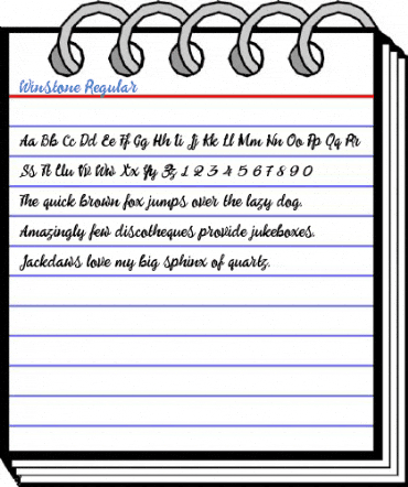 Winstone Regular Font
