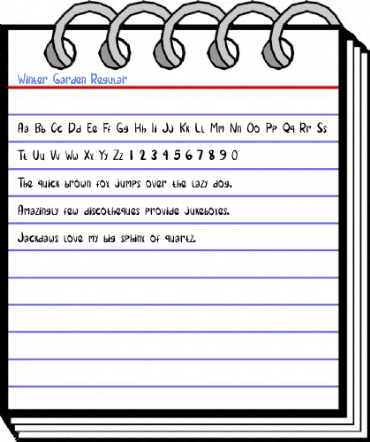Winter Garden Regular Font