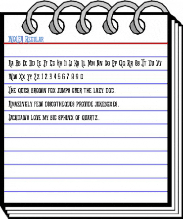WOLFA Regular Font