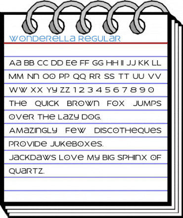 wonderella Font