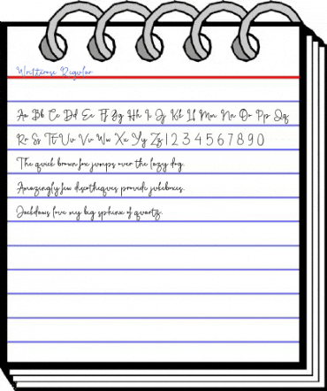 Writterose Regular Font